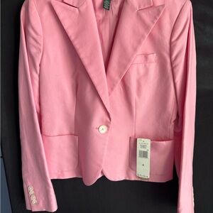 Ralph Lauren Women's Pink Blazer, NWT